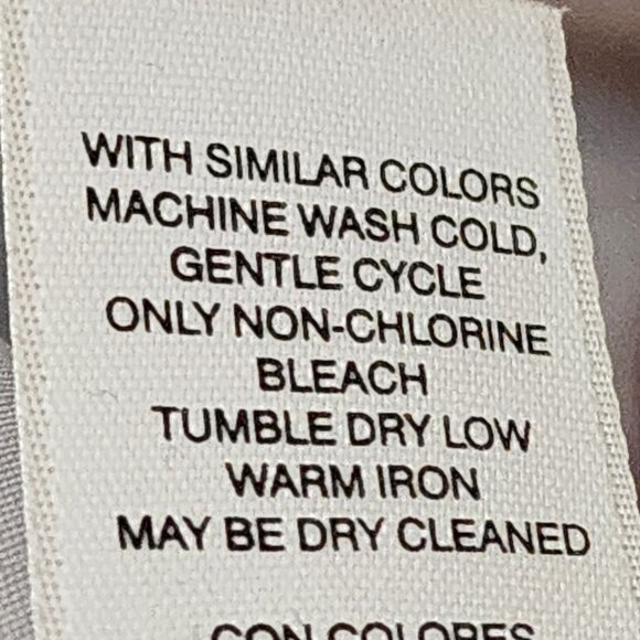 Chico's Gray Quarter Zip Modal Poly Tab Sleeve Pullover Blouse Chico Sz 3 US XL - Picture 16 of 16